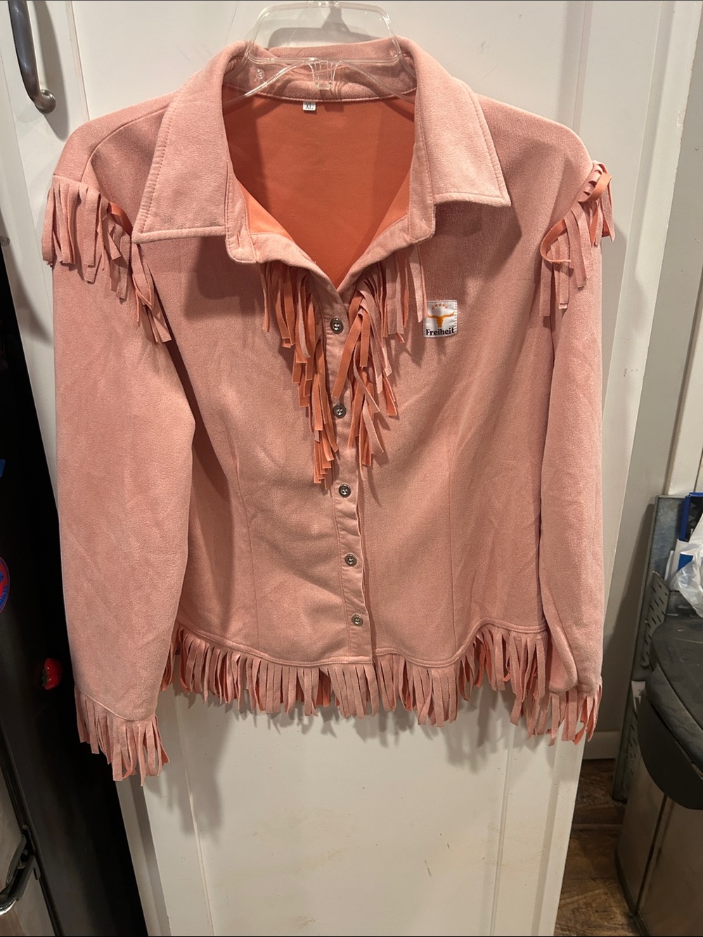 Freiheit Western Top/Jacket - Pink/Peach